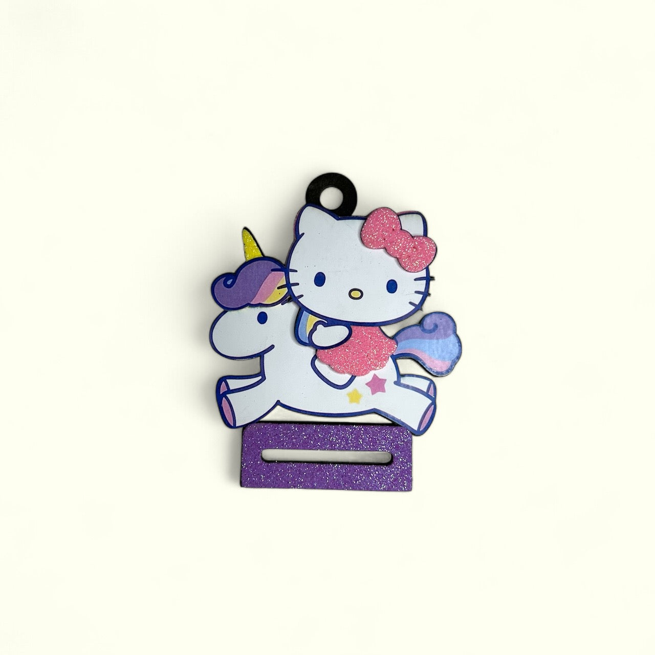 SMALL BOW HOLDER UNICORN KITTY