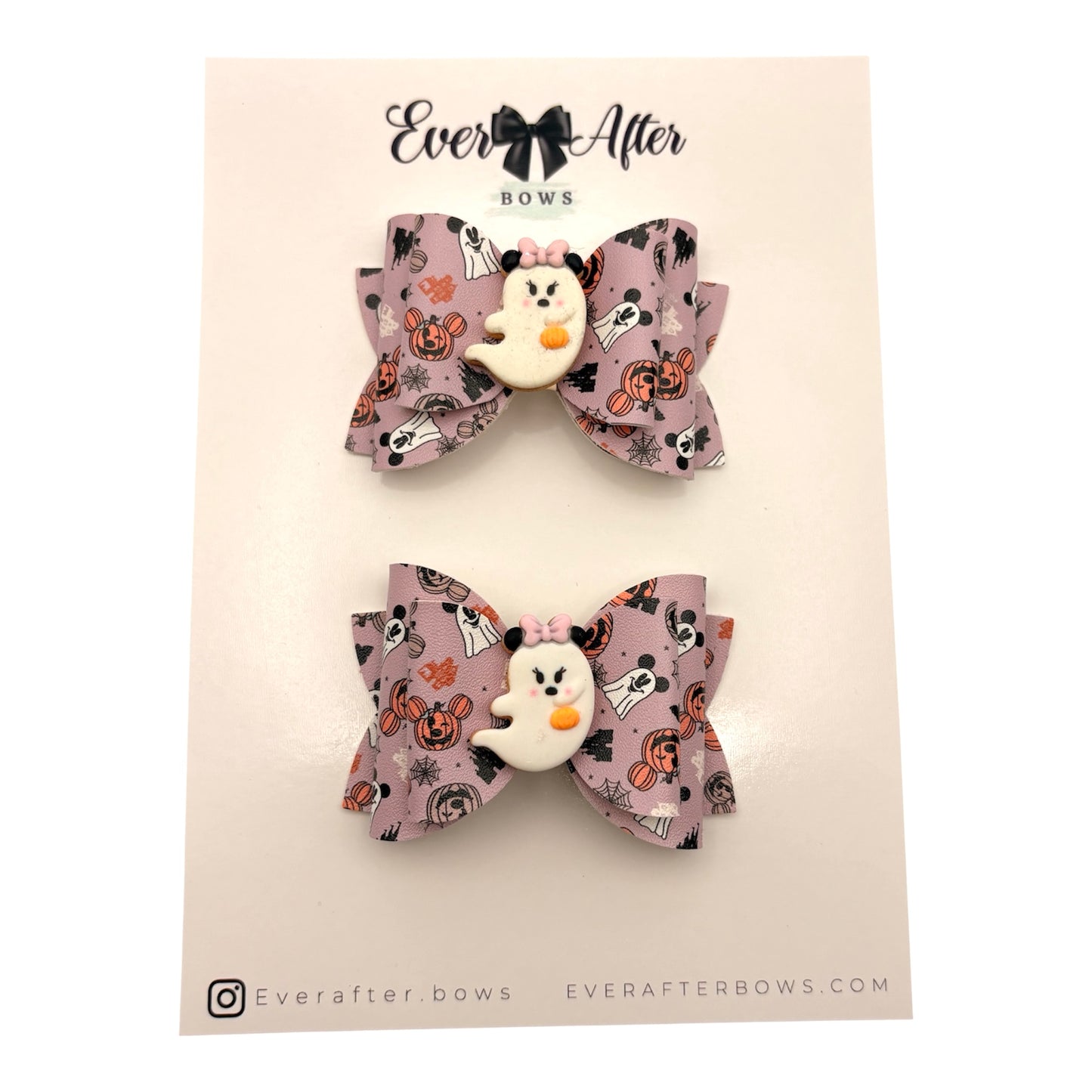 MOUSE GHOST PIGTAILS SET