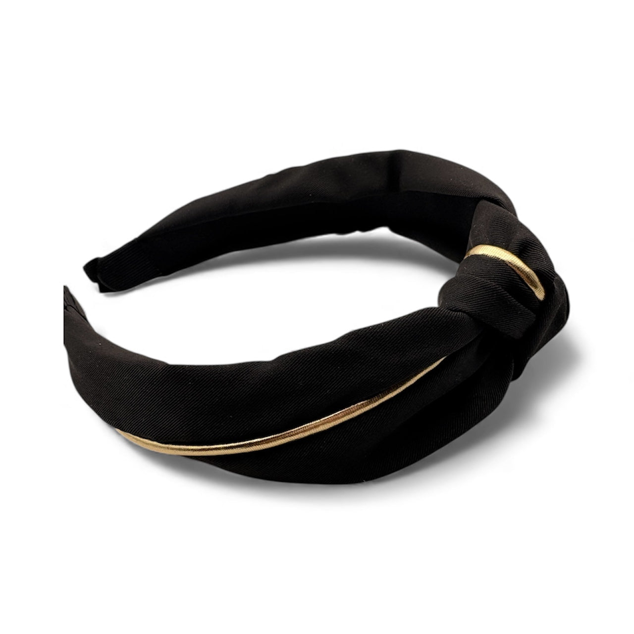 BLACK & GOLD HEADBAND