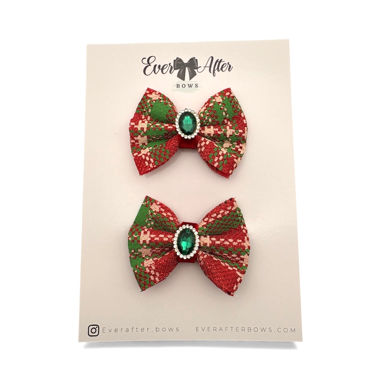 X-MAS VINTAGE PIGTAILS 2in