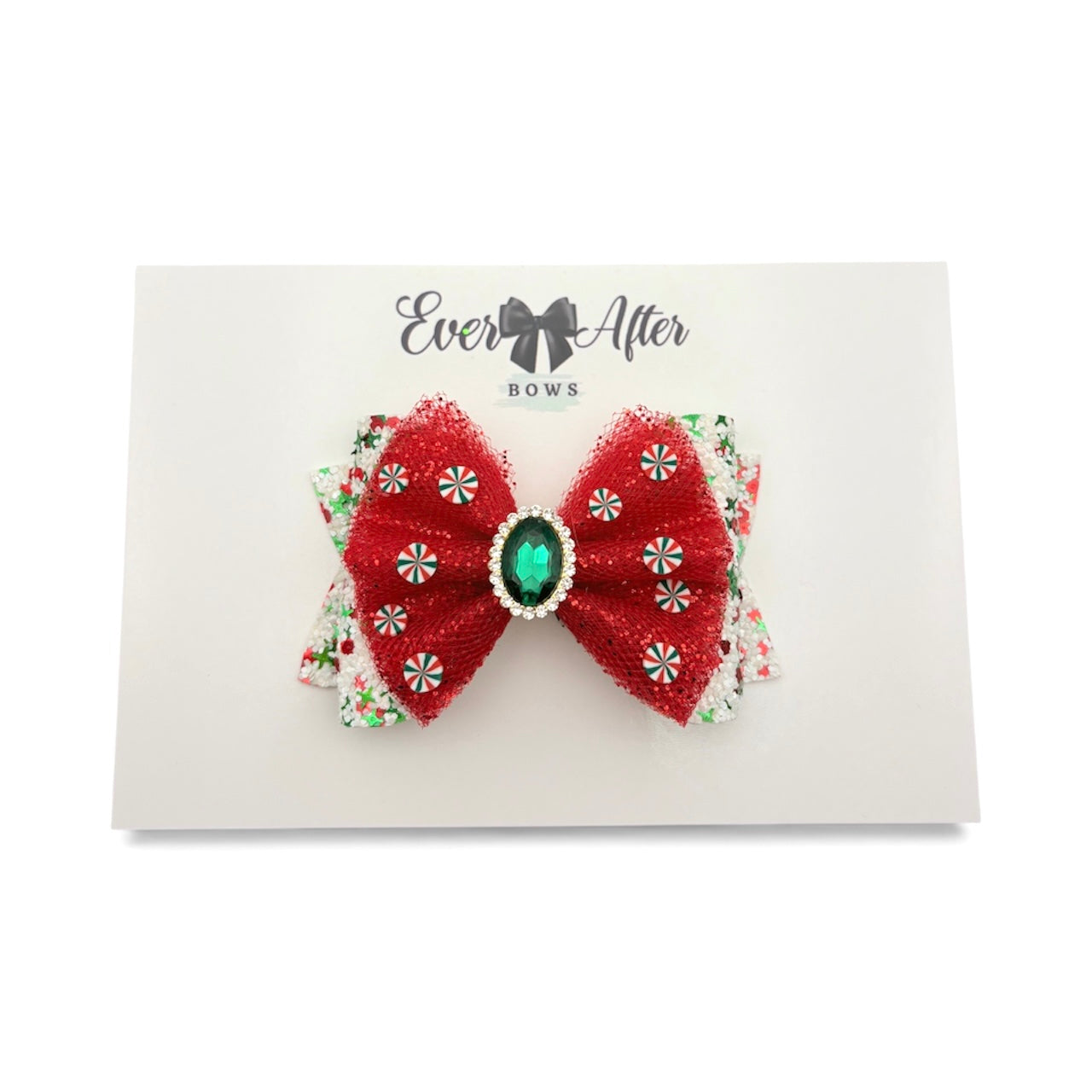 PEPPERMINT BOW 3.2 in