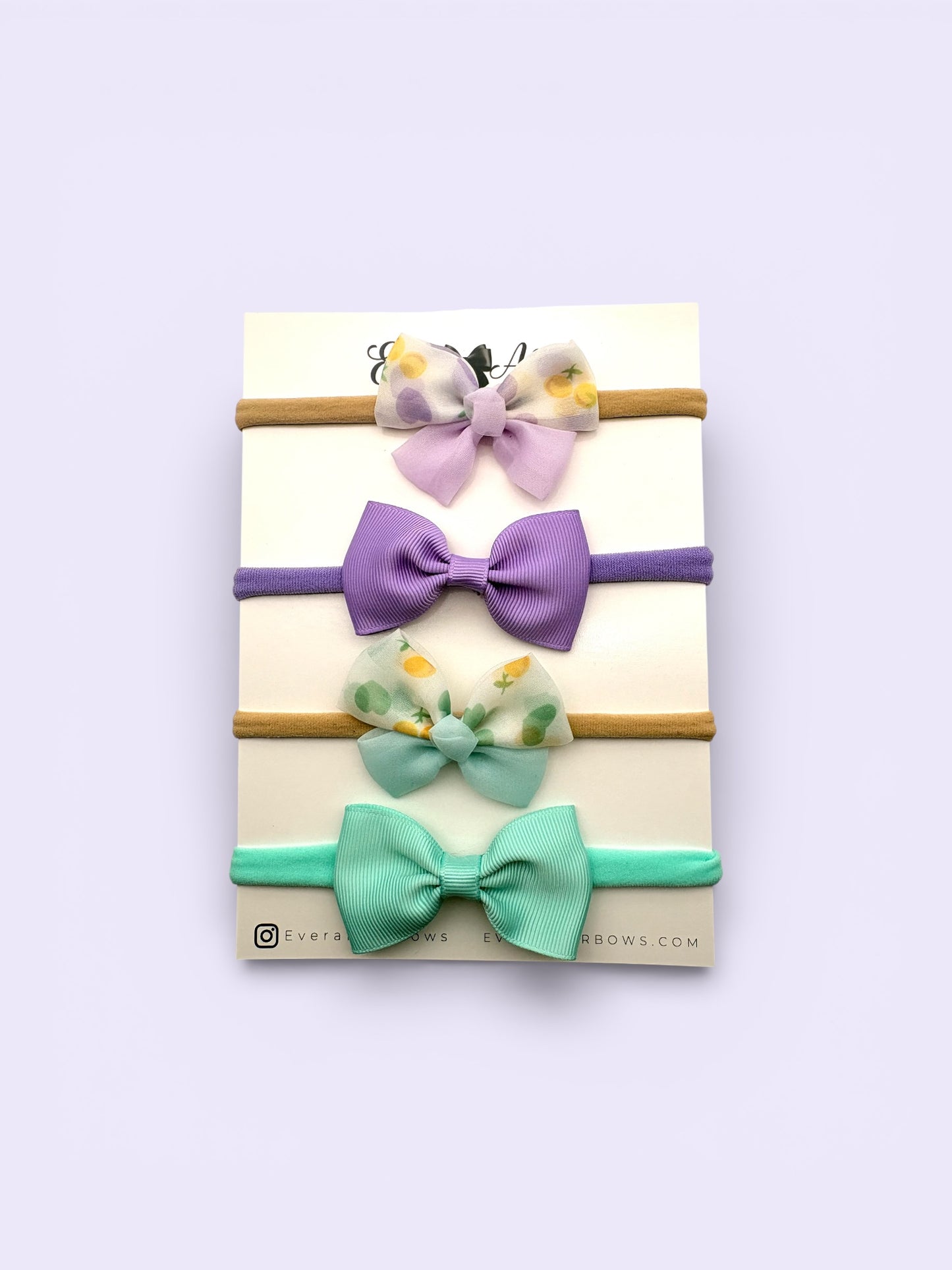 NEWBORN SET BLUE /PURPLE