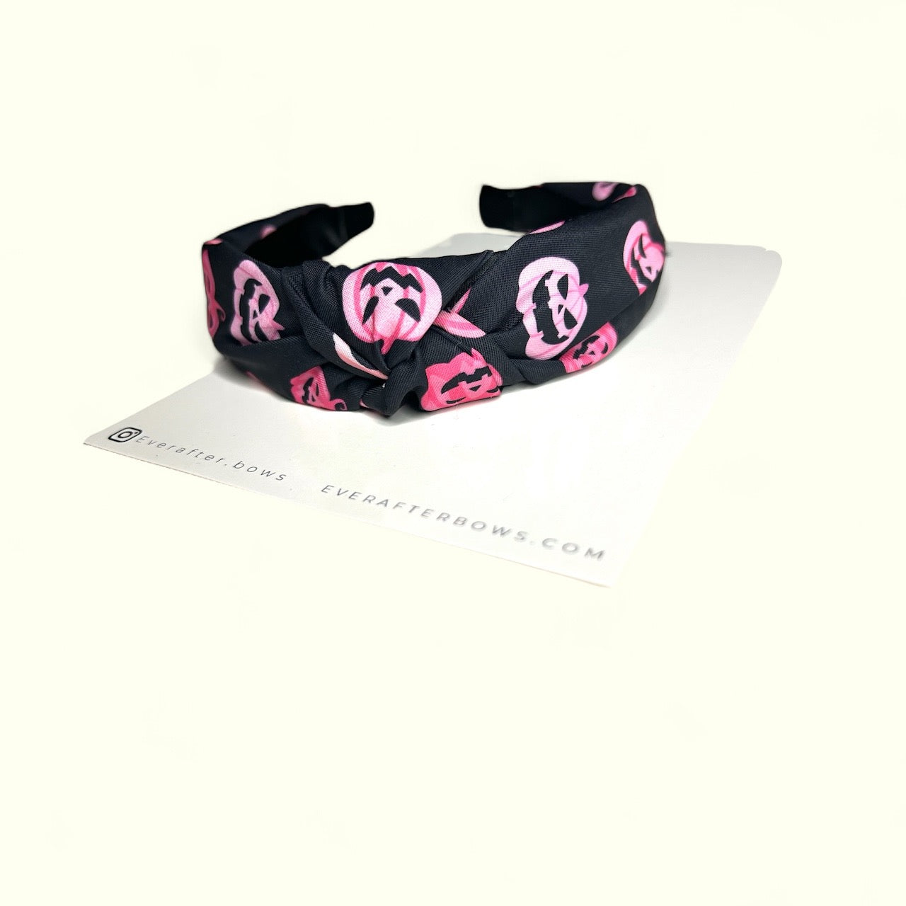 PINK PUMPKINS HEADBAND