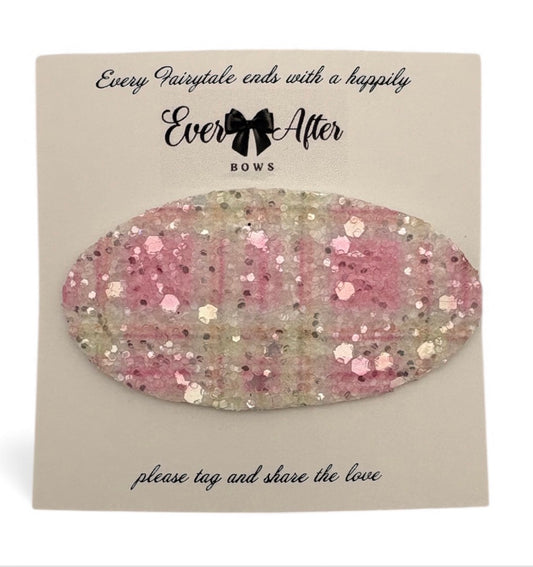 Glitter preppy clip