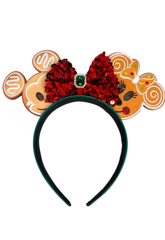 GINGERBREADS MAGICAL HEADBAND RED