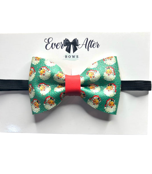 VINTAGE SANTA BOWTIE