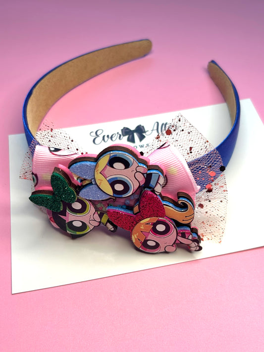 PUFF GIRLS HEADBAND