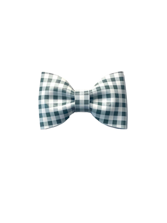 PLAID GREEN BOWTIE