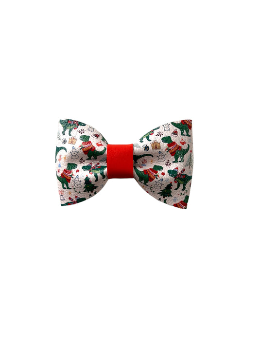 Christmas rex bowtie