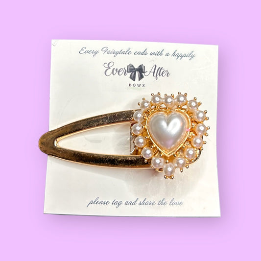 Corazon pearl clip