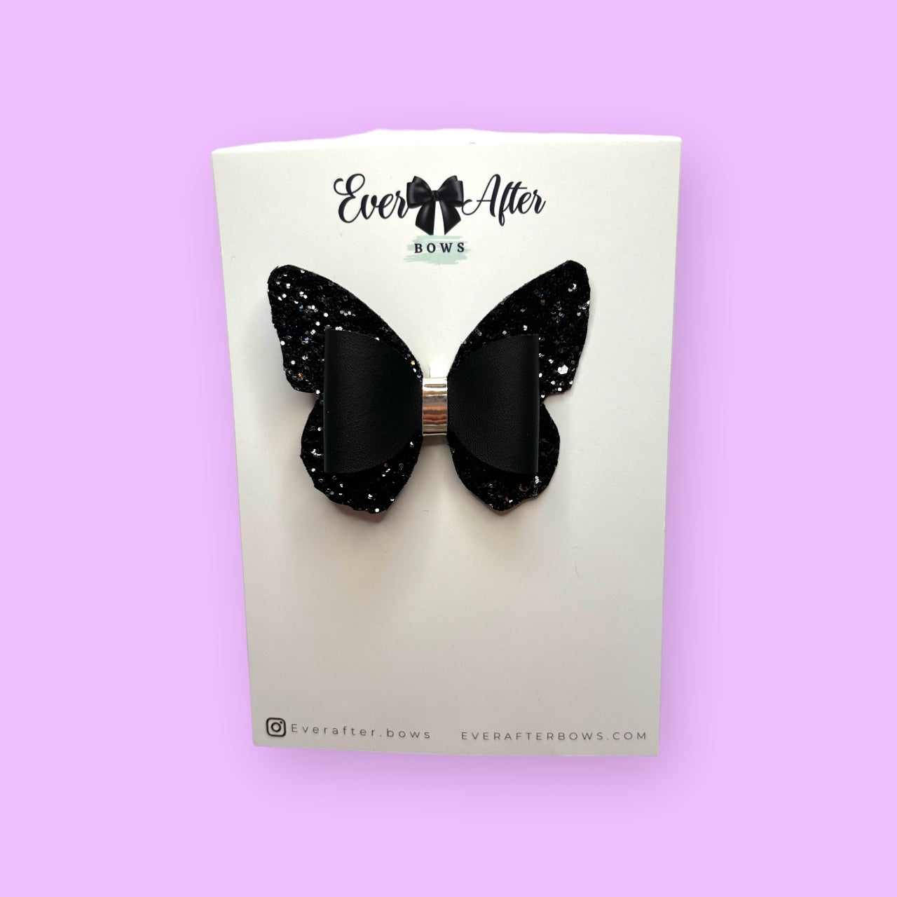 The classy butterfly -black