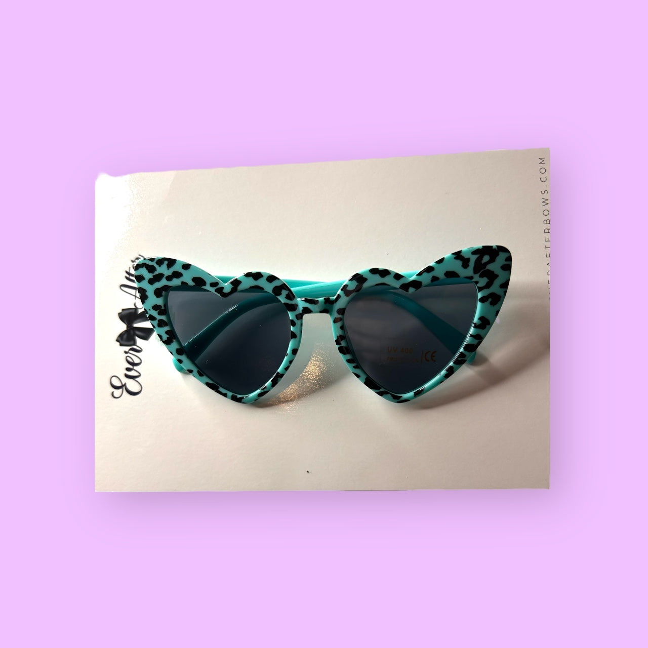 Turquoise Leopard Sunnies