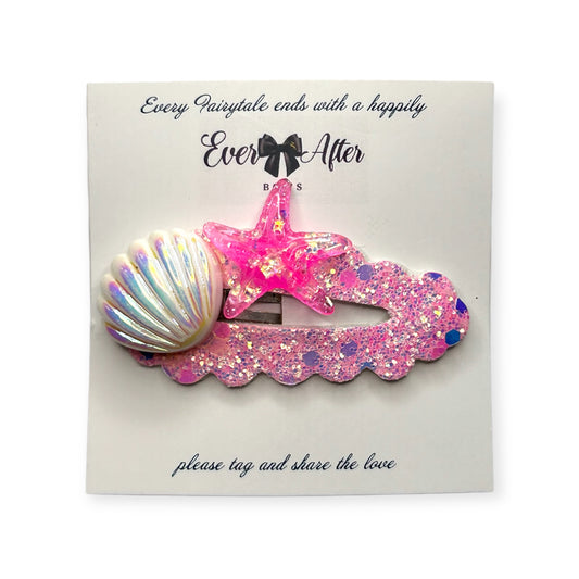 SEASHELL SNAPCLIP PINK