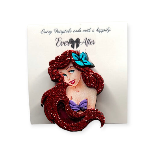 RED MERMAID 3D CLIP