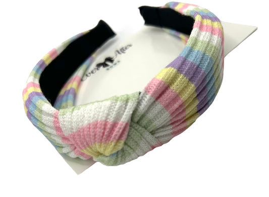 PASTEL STRIPES HEADBAND