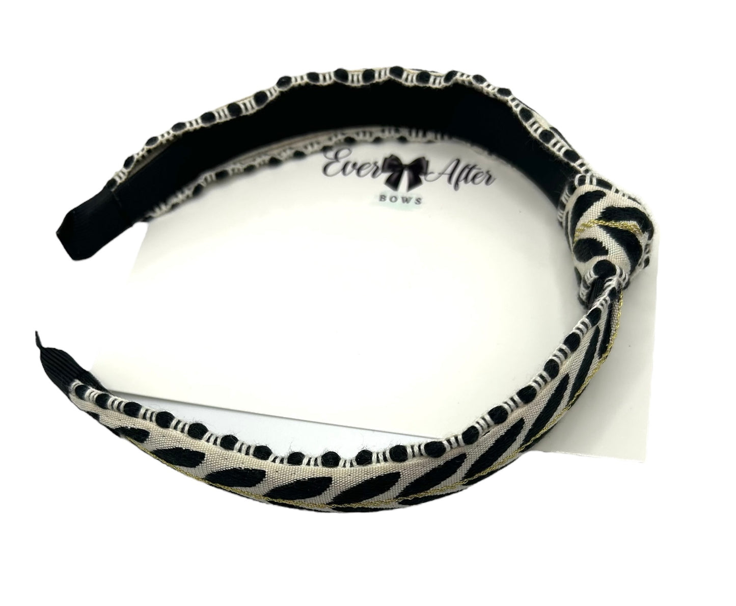 BOHO BLACK HEADBAND