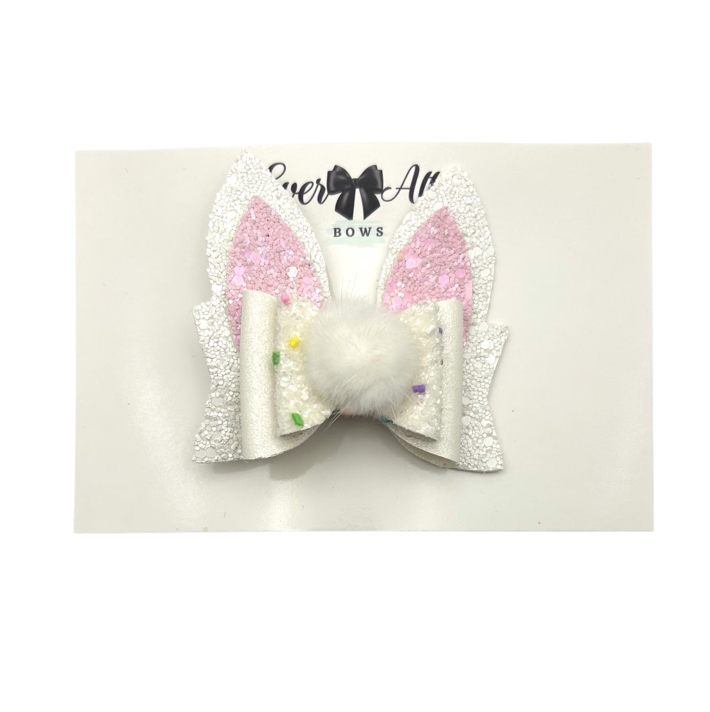 BUNNY POM POM WHITE "3"