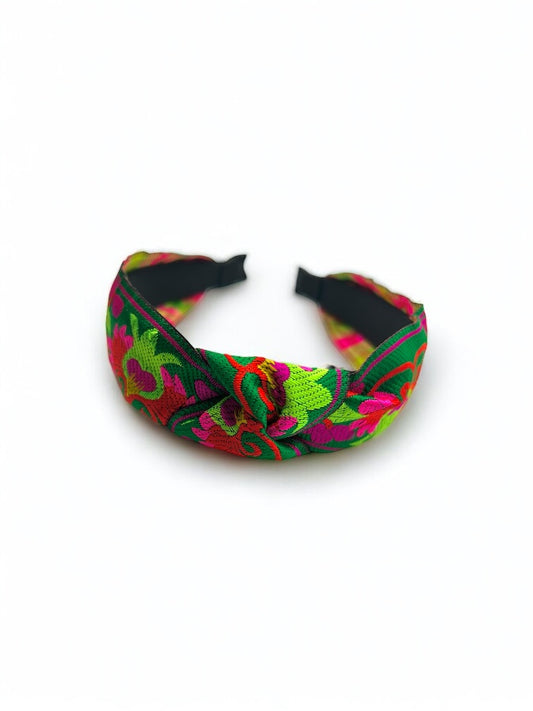 TROPICAL GREEN HEADBAND