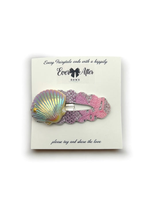 MERMAID SEASHELL SNAPCLIP