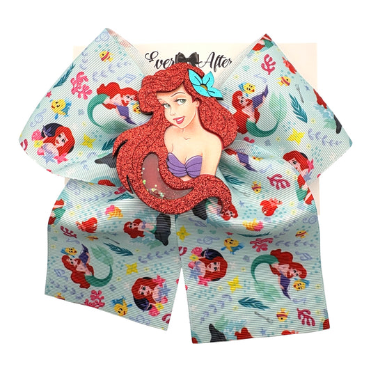 BIG BEAUTIFUL BOW -MERMAID