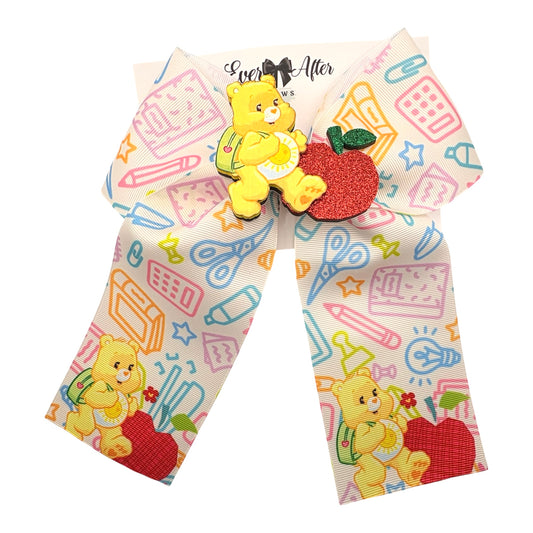 BIG BEAUTIFUL BOW-BEAR BACK TO SCHOOL