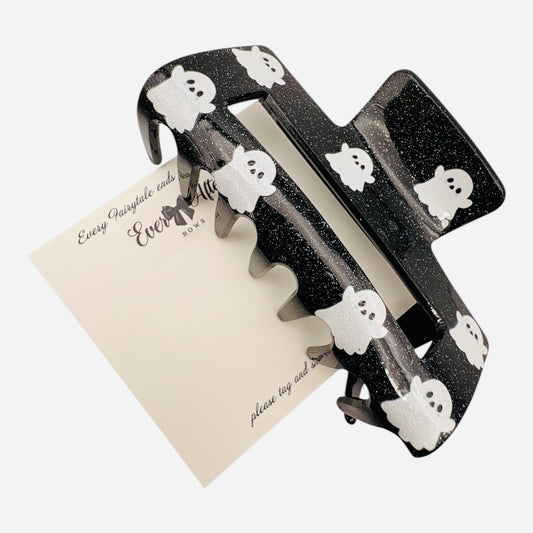 GHOSTY GLITTER CLAW CLIP