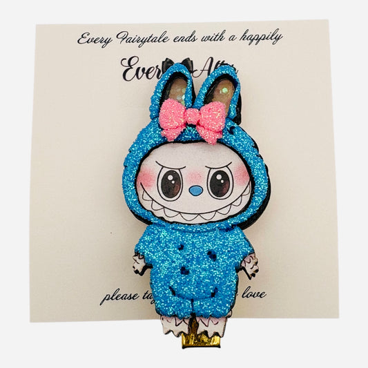 LABUBU BLUE 3D CLIP