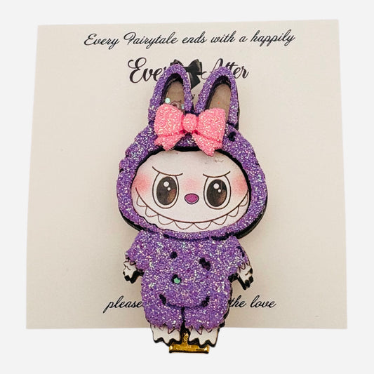 LABUBU PURPLE 3D CLIP