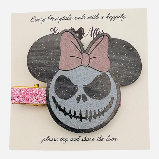 PRETTY MOUSE SKULL BAR CLIP