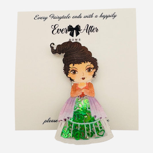 SANDERSON SISTERS CLIP BROWN
