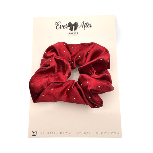 RED DIAMOND SCRUNCHIE