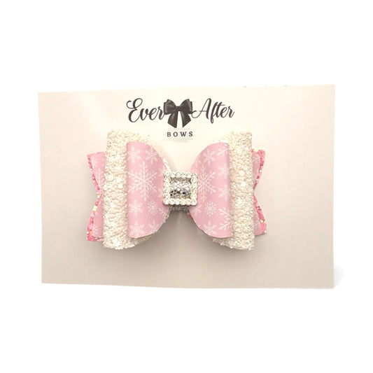 PINK SNOWFLAKE   3.in