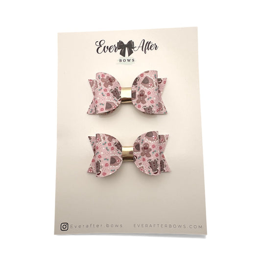 GINGERBREAD PIGTAILS  2.5in