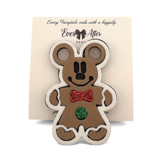 MOUSE GINGERBREAD 3DCLIP