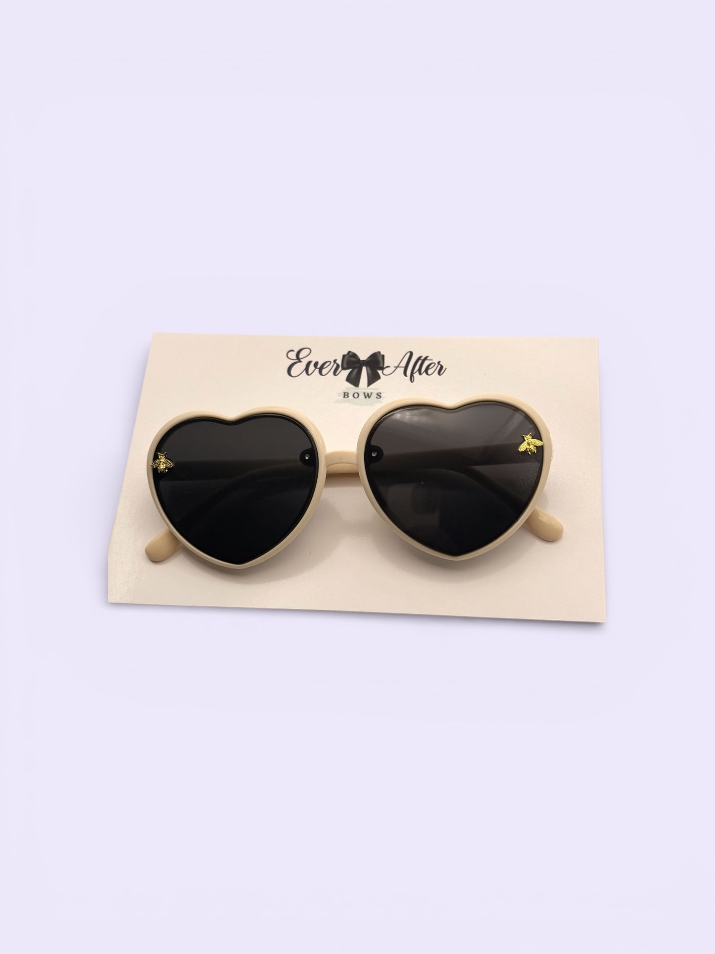 CREAM HEART SUNNIES