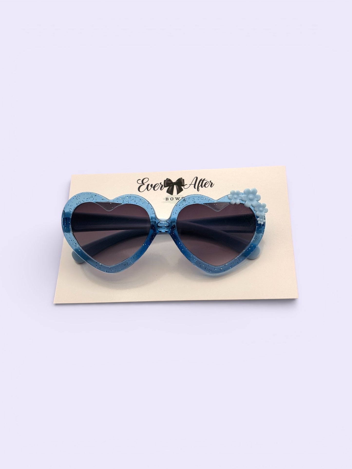 BLUE HEART FLOWER SUNNIES