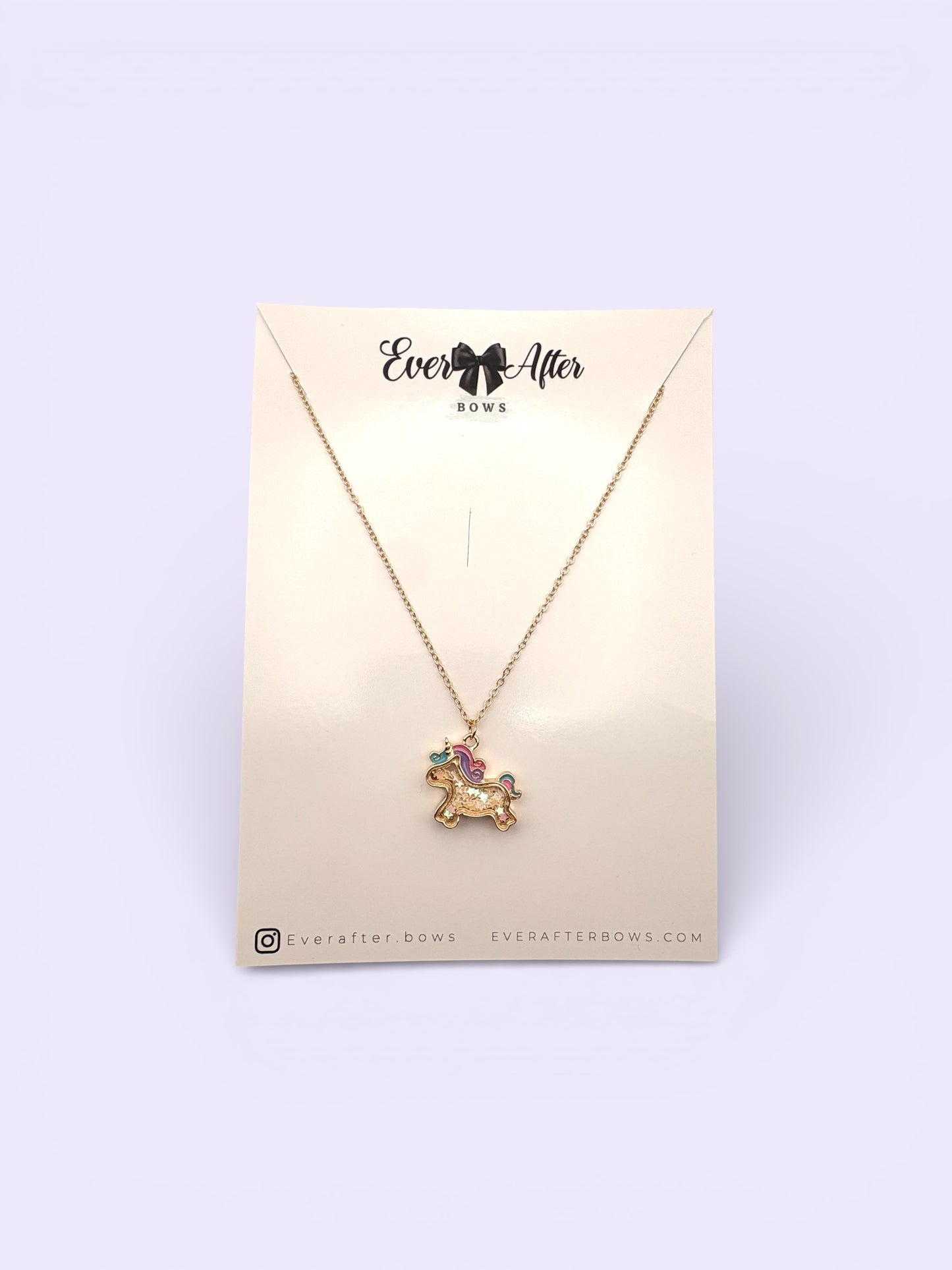 UNICORN SHAKER NECKLACE