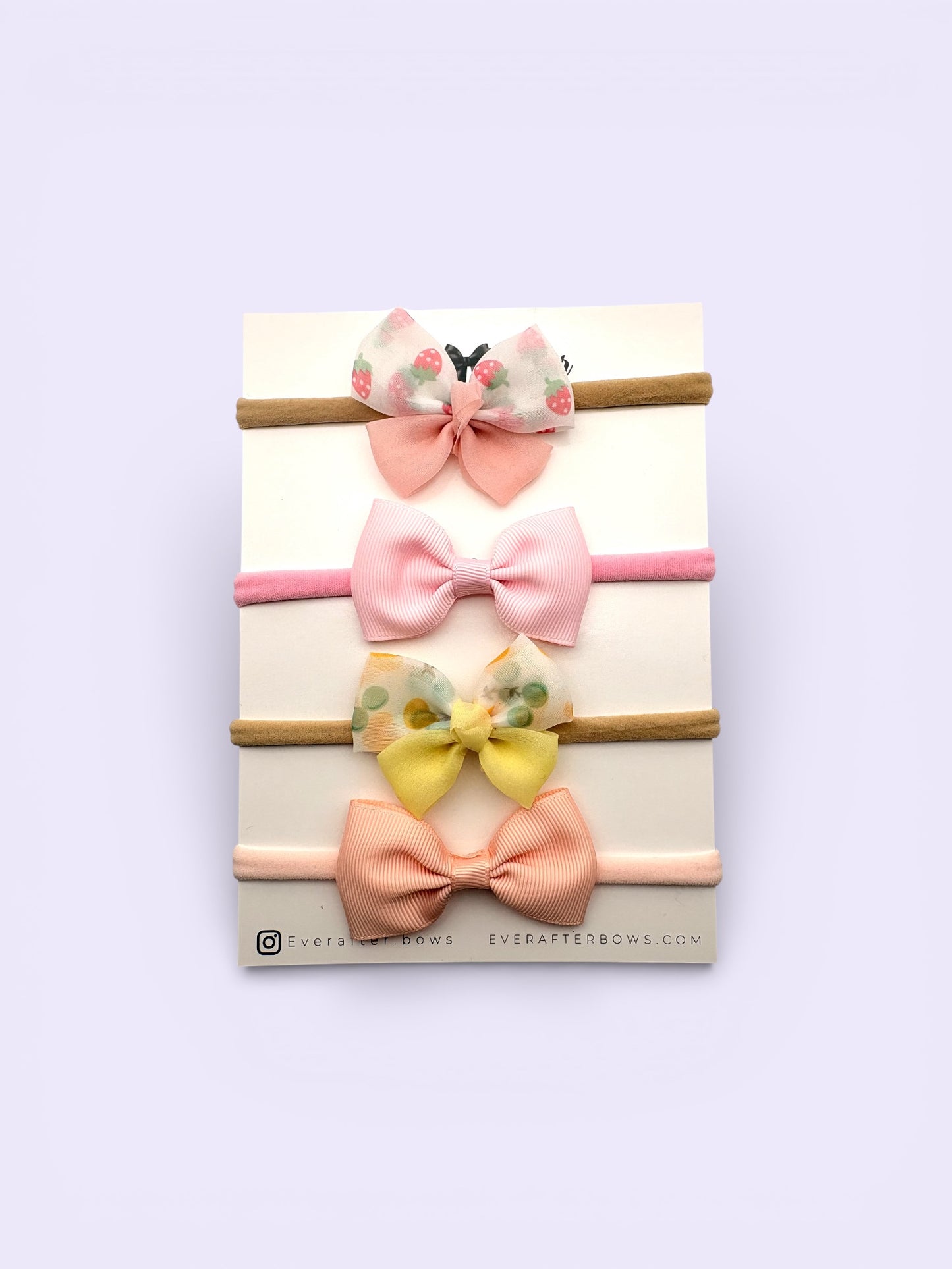 NEWBORN SET PINK/YELLOW