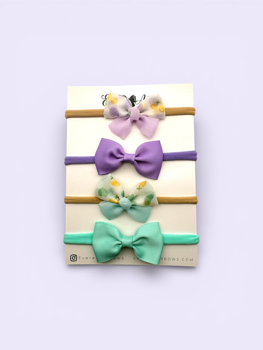 NEWBORN SET BLUE /PURPLE