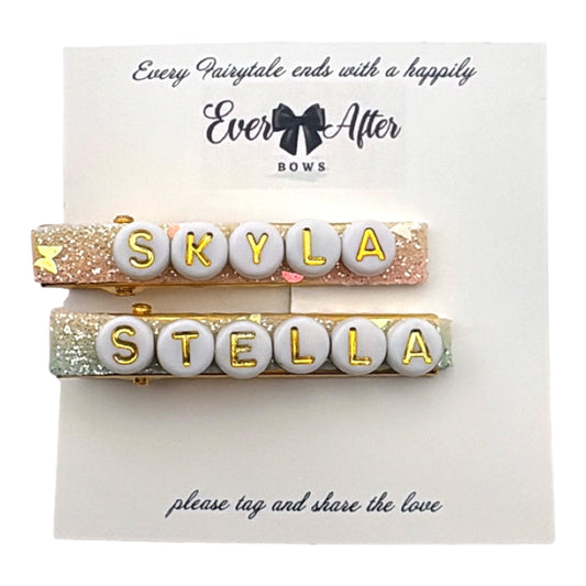 CUSTOM NAME 5-6 LETTER ( MAX ) CLIP