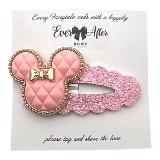 MOUSE ROYAL PINK CLIP