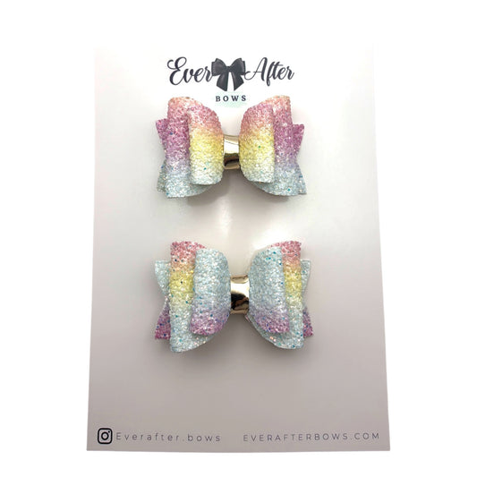RAINBOW PIGTAILS SET
