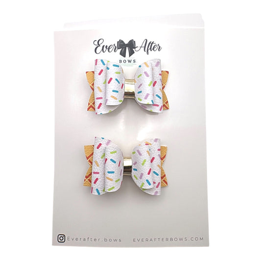 ICE CREAM PIGTAILS SET